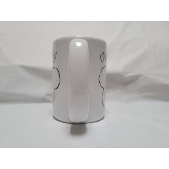 NWT Disney Store Mickey Mouse "Over Easy" Eggs Coffee Tea Mug - Blue Inside - Picture 2 of 6